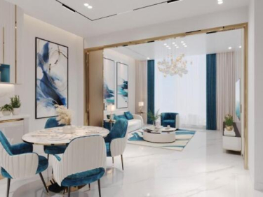 Residential apartment towers in Jumeirah Village Circle JVC Dubai